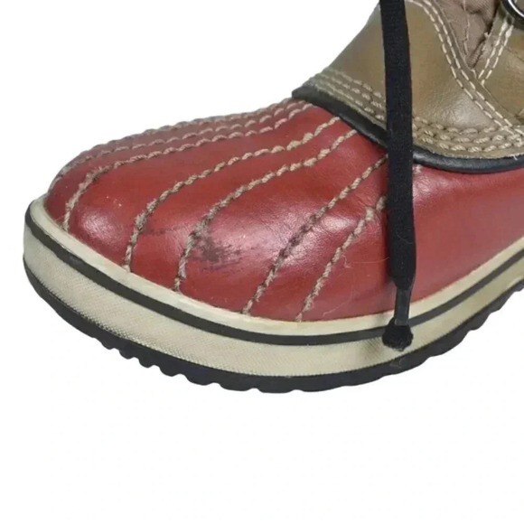 Sorel Trail Autumn Bronze Tofino  Joan of Arctic Snow Winter Boots Brown Red 6 - Picture 6 of 12